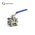 WCB control valve trunnion galvanized ball valve